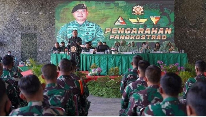Pangkostrad Letjen Dudung Minta Prajurit TNI Jangan Mudah Terprovokasi Berita Hoaks