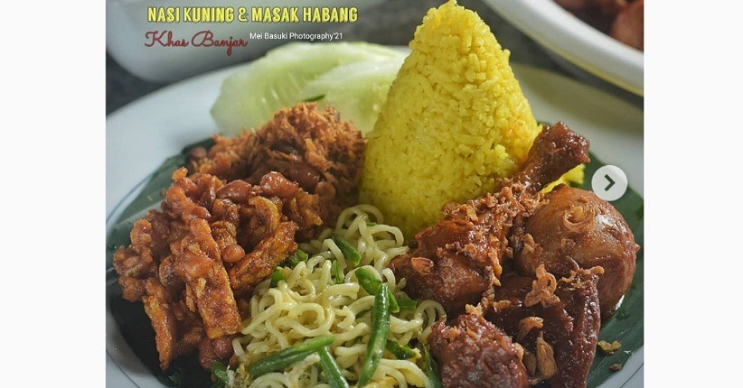 Cara Membuat Nasi Tumpeng Rumahan Khas Banjar, Enak untuk Rayakan HUT RI