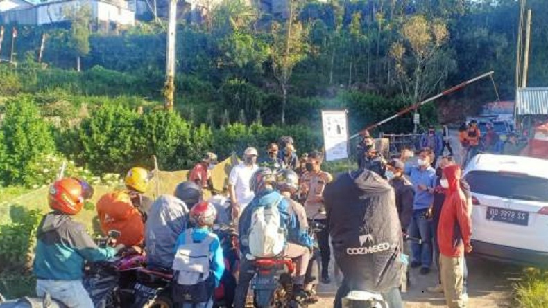 Puluhan Pendaki Gunung Bawakaraeng Diputar Balik karena PPKM dan Cuaca Ekstrem