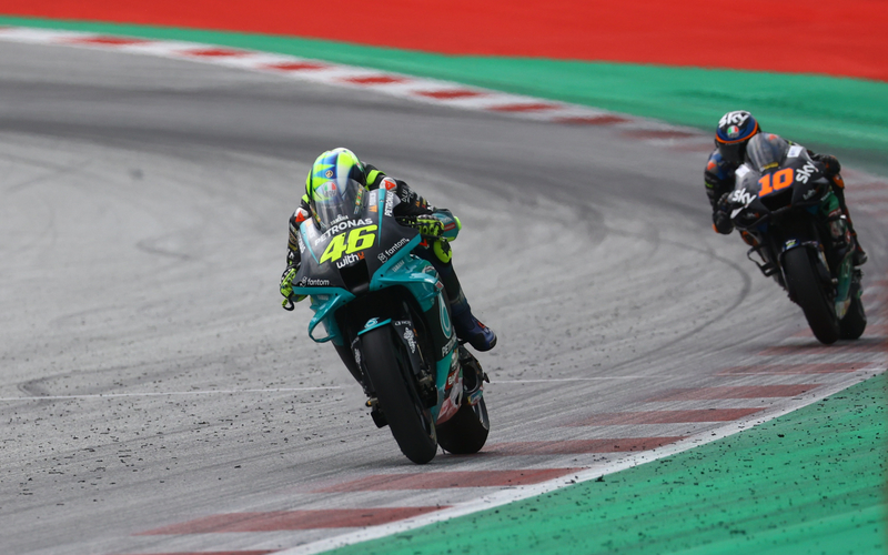 Valentino Rossi Sempat Tak Percaya Ada di Posisi Ke-3 saat Balapan MotoGP Austria 2021