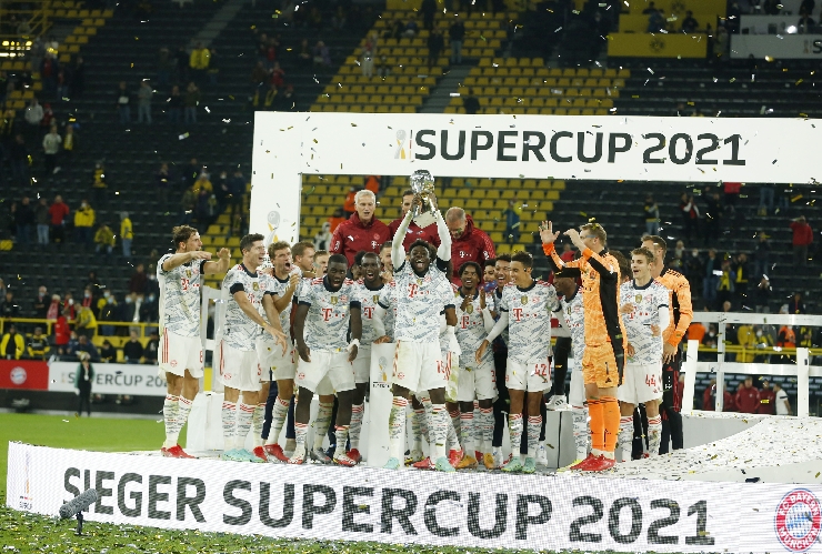 Hajar Borussia Dortmund, Bayern Munchen Juara Piala Super Jerman 2021