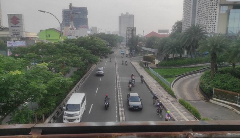 Begini Arus Lalu Lintas di Depan Margo City Depok Usai Suara Ledakan 