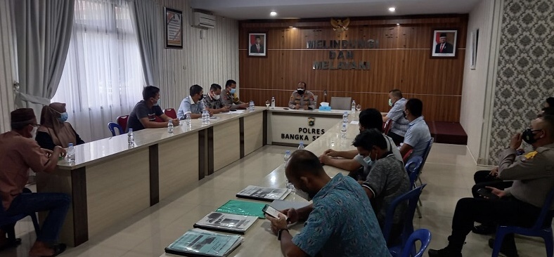 Pengelola SPBU di Bangka Selatan Dikumpulkan Polisi akibat BBM Langka      