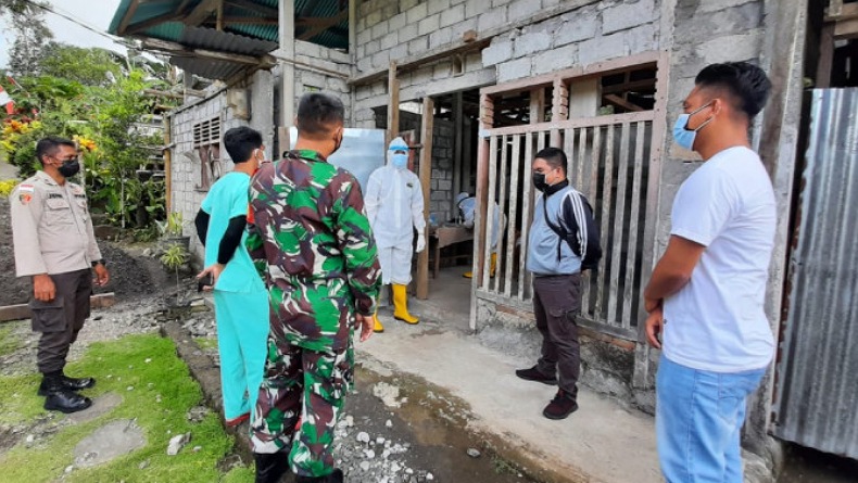 Satgas di Kabupaten Sangihe Lacak Kontak Erat Pasien Covid-19