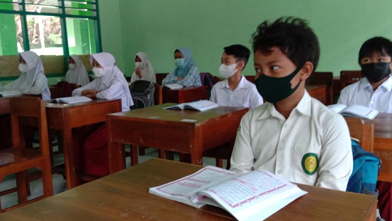 Simulasi Tatap Muka, Durasi Sekolah di Tangsel hanya 4 Jam  