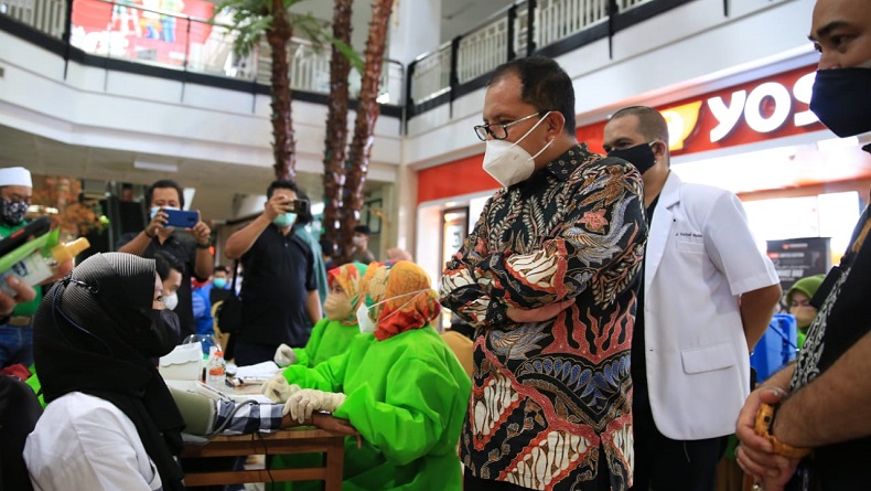 Vaksinasi Covid di Sulsel Sudah 53,38 Persen dari Target 1,1 Juta Orang
