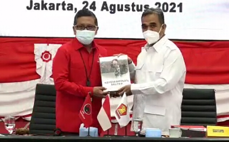 Jamu Pimpinan Gerindra di Menteng, PDIP Suguhkan Sayur Lodeh 7 Rupa dan Sambal