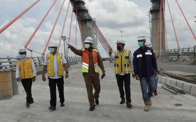 Jembatan Alalak Banjarmasin Segera Diuji Kelayakan