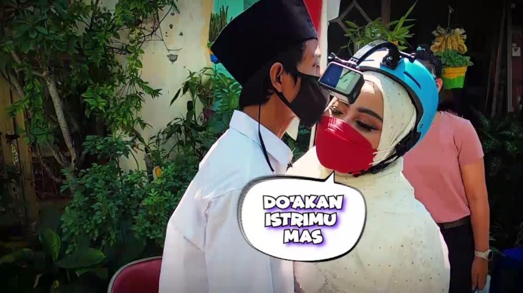 Selesai Akad, Panganten Baru Langsung Main di Rumah Teka-Teki GTV