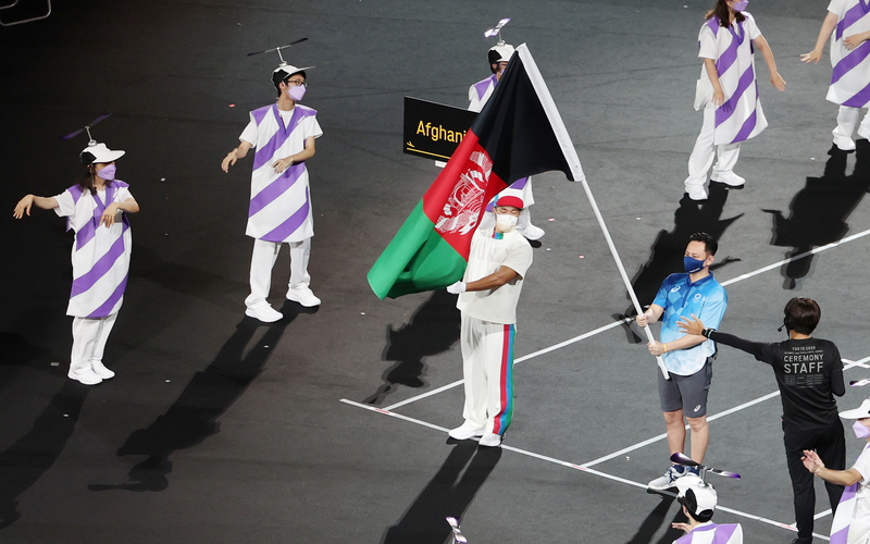 Tanpa Atletnya, Bendera Afghanistan Tetap Berkibar di Upacara Pembukaan Paralimpiade Tokyo 2020