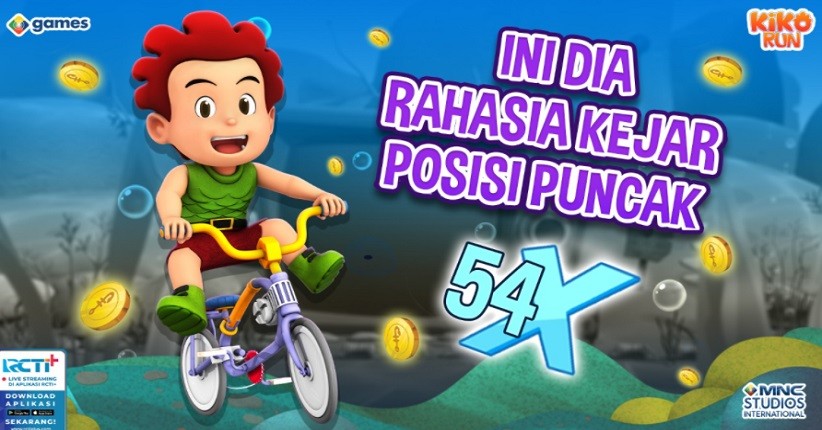 Gunakan Power Up dan Dapatkan Multiplayer untuk Skor Terbaik di Kiko Run Competition