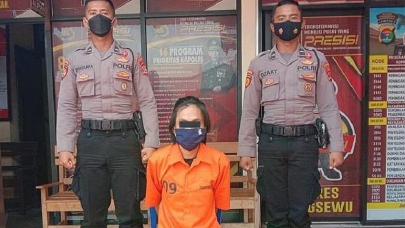 Viral Terekam CCTV Curi Kotak Amal, 2 Pelaku Ditangkap Polres Pringsewu