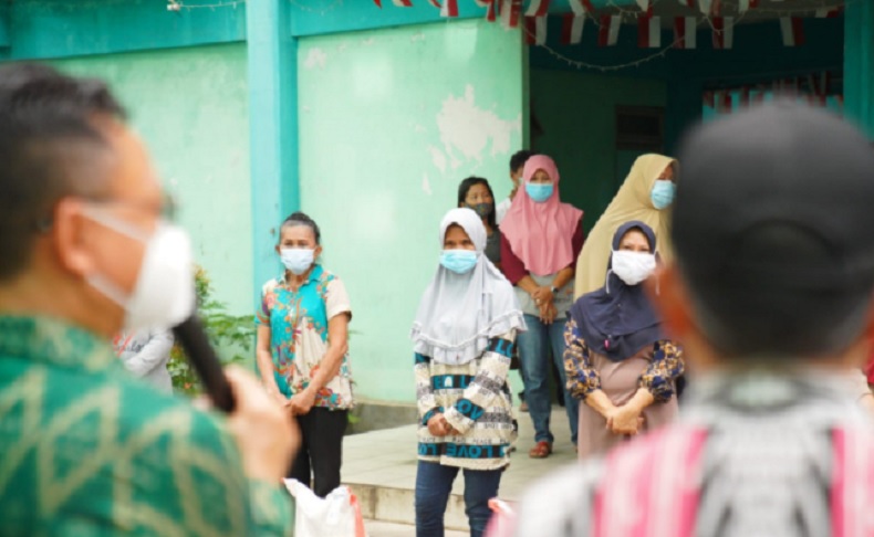 Terdampak Pandemi, Penghuni Rusunawa di Pontianak Dapat Bantuan Sembako