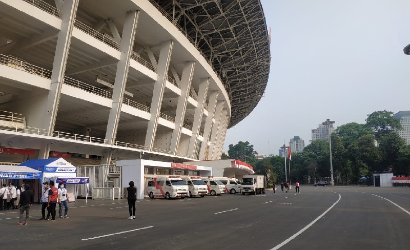 Jelang Laga Pembukaan Liga 1 2021, Begini Situasi Stadion Gelora Bung Karno