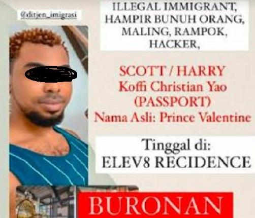 Pria Nigeria Pemeras Cewek Bandung Diburu Imigrasi, Diduga Pakai Identitas Palsu