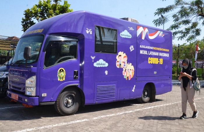 Percepatan Vaksinasi Covid-19, Pemkot Jogjakarta Siagakan Mobil Vaksin