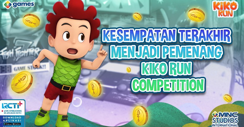 Dapatkan Kesempatan Terakhirmu Menjadi Pemenang Kiko Run Competition    
