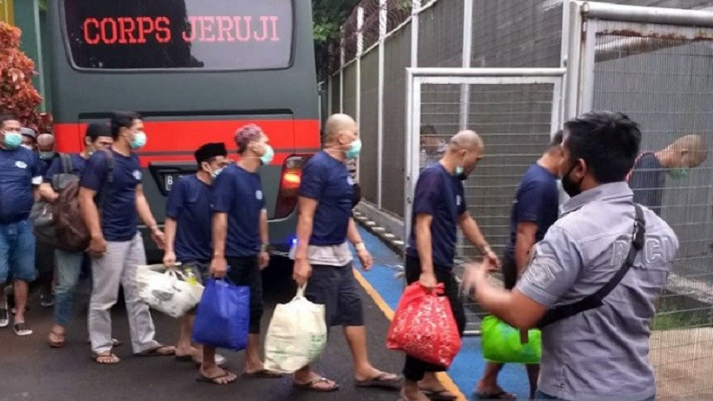 Dapat Remisi Natal, 15 Napi di Sumut Langsung Bebas