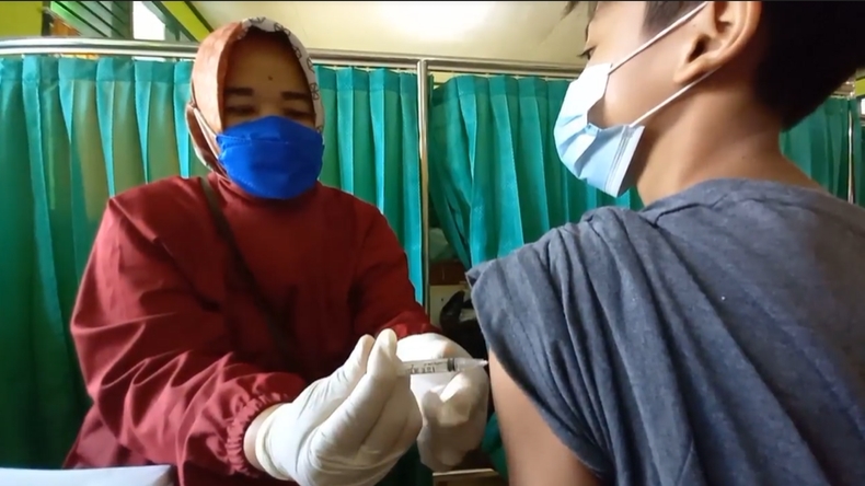 Pemkot Bandarlampung Mulai Suntik Vaksin Covid-19 ke Pelajar