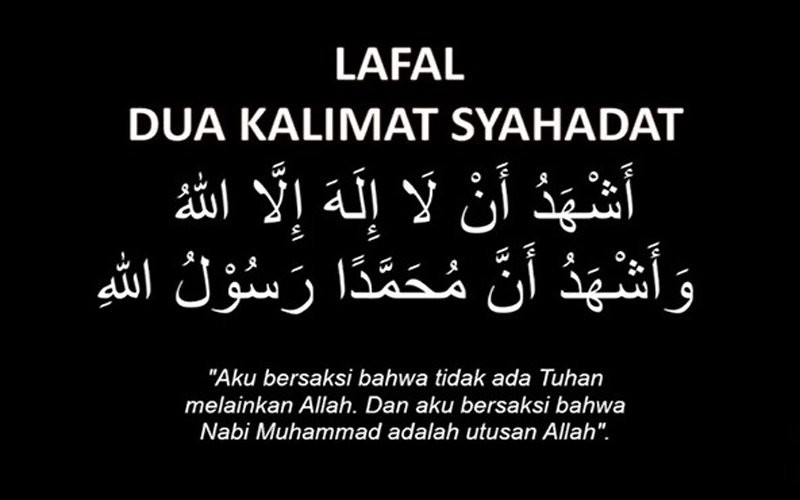 Syahadat Tauhid, Pengertian serta Contohnya