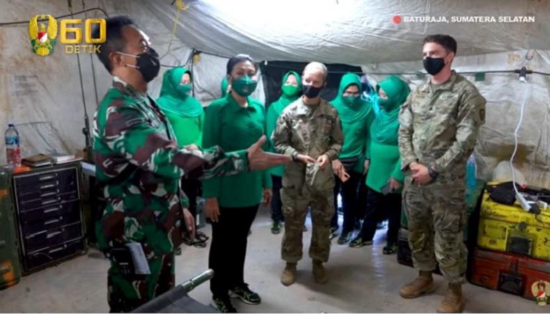 KSAD Jenderal TNI Andika Perkasa Takjub Lihat Peralatan US Army Sangat Canggih
