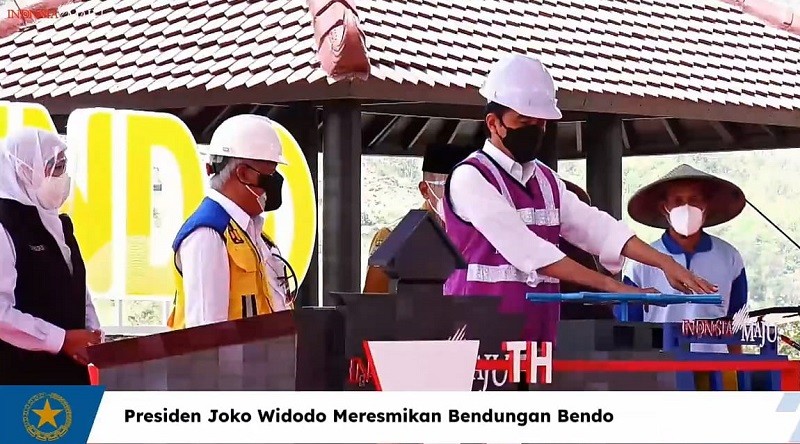  Jokowi Sebut 17 Bendungan Harus Selesai Dibangun Tahun Ini  