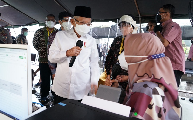 Wapres : Alhamdulillah Penanganan Covid-19 di Indonesia Memperoleh Pengakuan Internasional