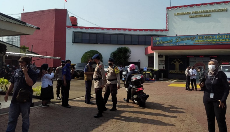 20 Orang Diperiksa Polisi terkait Kebakaran Lapas Tangerang