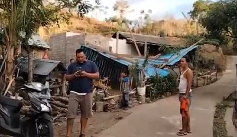Rumah Diterjang Puting Beliung, Sekeluarga di Buleleng Selamat dari Maut