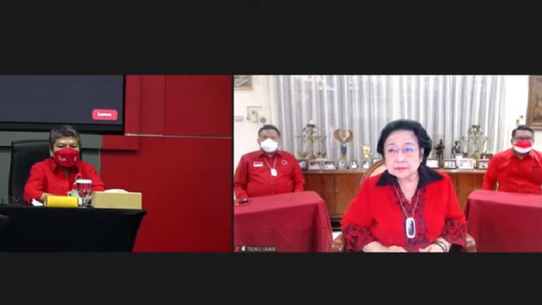 Sempat Diisukan Kritis, Megawati Muncul di Acara PDIP