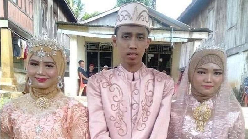 Cerita Jeck Klip, Pria yang Viral Nikahi 2 Gadis Sekaligus di Empat Lawang