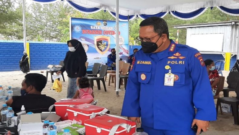 Ditpolair Polda Babel Berikan Layanan Vaksinasi Massal, Ini Sasarannya