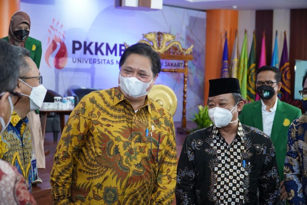 Dorong Pertumbuhan Ekonomi, Menko Airlangga Ajak Generasi Muda Jadi Entrepreneur Kompetitif 
