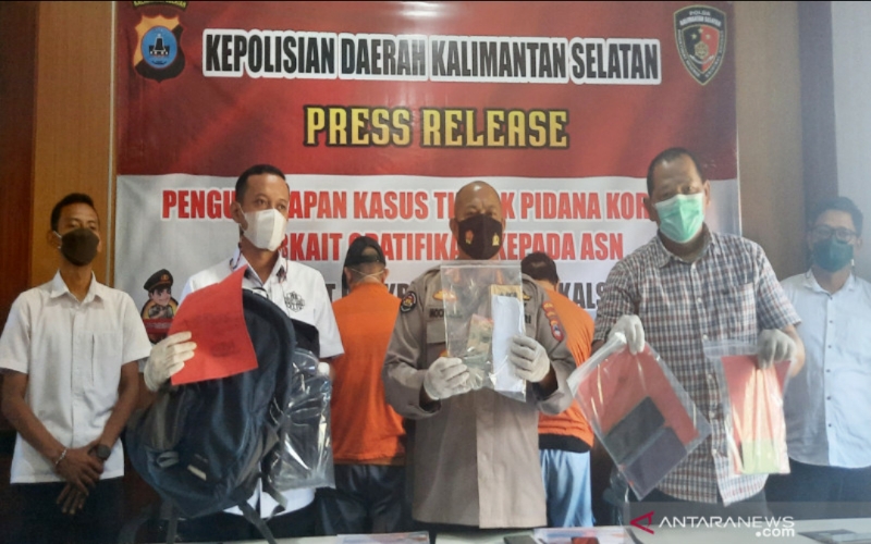Polda Kalsel OTT Pegawai RSUD Ulin terkait Gratifikasi Alkes, Uang Rp11,5 Juta Disita