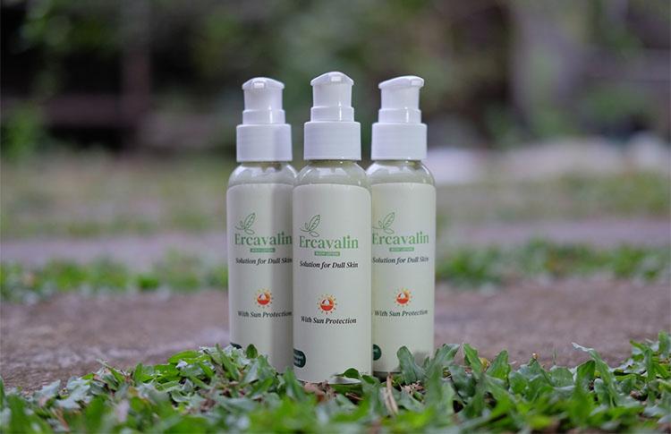 Mahasiswa UNY Ciptakan Ercavalin, Lotion Berbahan Bayam Duri