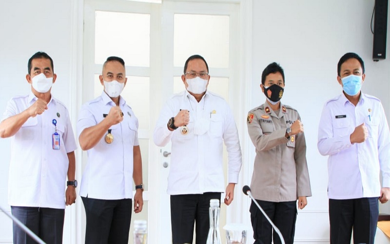 Berantas Narkoba, BNNP Sumsel Tempat Korwil di Musi Banyuasin 