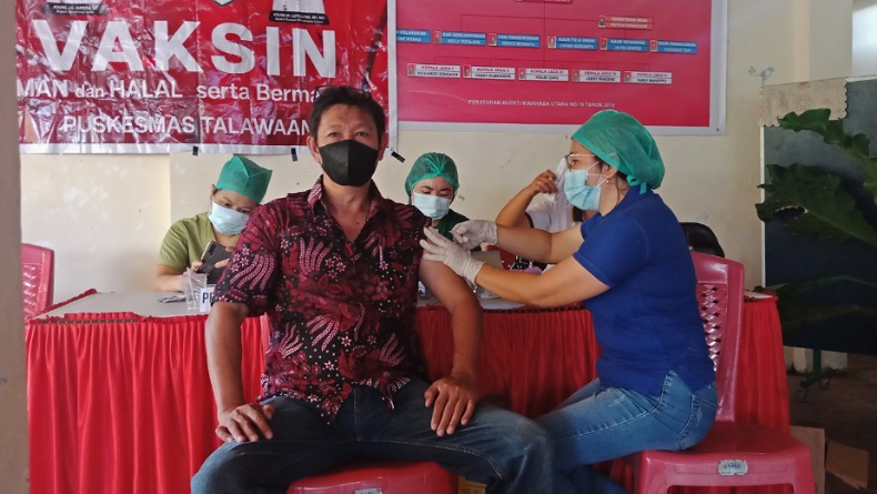 Vaksinasi Covid-19 Dosis Pertama di Manado Hampir Tuntas, Cakupan Capai 91,68 Persen