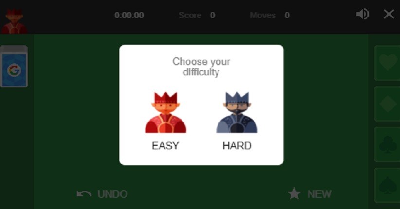 Cara Main Solitaire dan Tic Tac Toe di Google