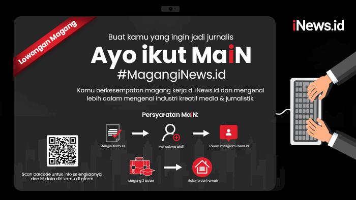 Ayo Magang di iNews.id, Dapat Ilmu sekaligus Hadiah Menarik