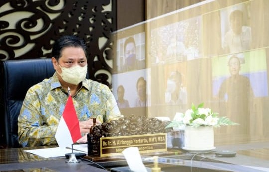 Menko Airlangga: Jumlah Kasus Aktif Covid-19 Turun 92,98 Persen dari Posisi Puncak