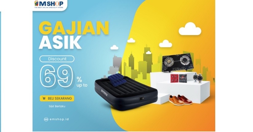 Kurangi Mobilitas, Belanja Online dari Rumah Saja