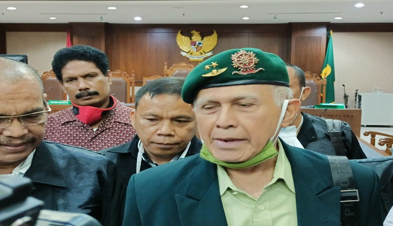 Terbukti Gunakan Senpi Ilegal, Mayjen Purn Kivlan Zen Divonis 4 Bulan 15 Hari Penjara