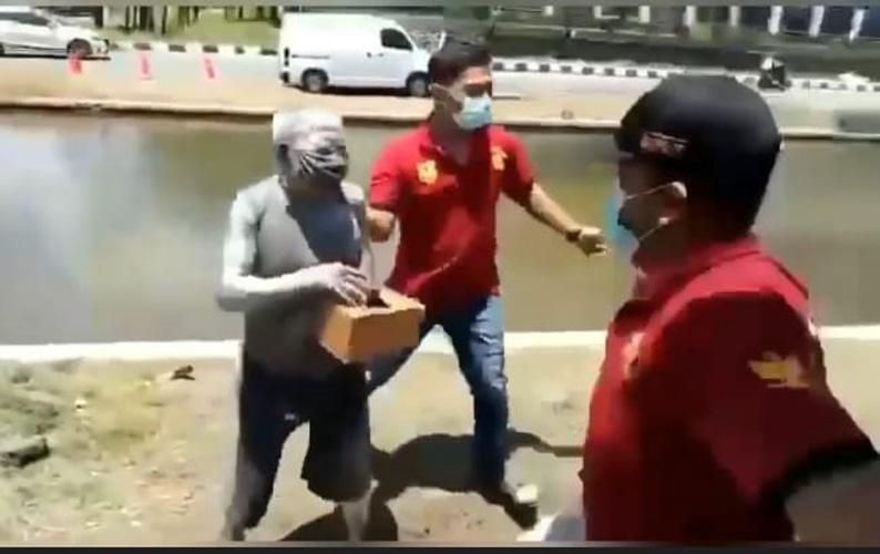 Viral Satpol PP Tangkap Manusia Silver di Semarang, Ternyata Purnawirawan Polri