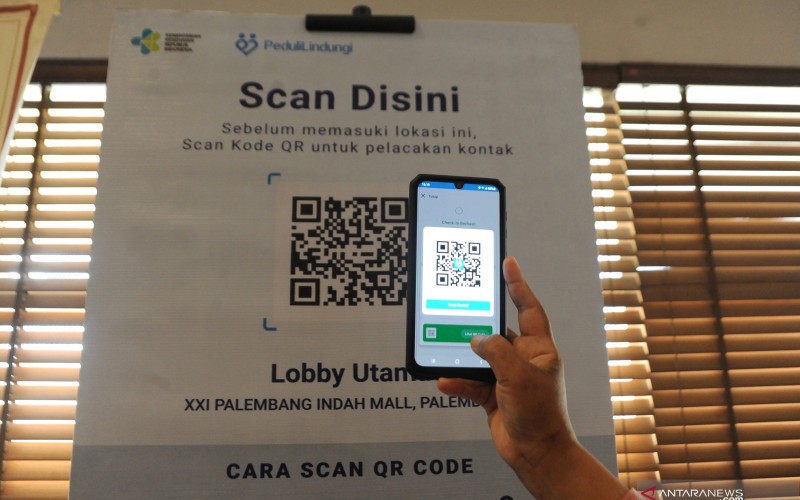 Aplikasi PeduliLindungi Akan Diterapkan di Mapolda Lampung
