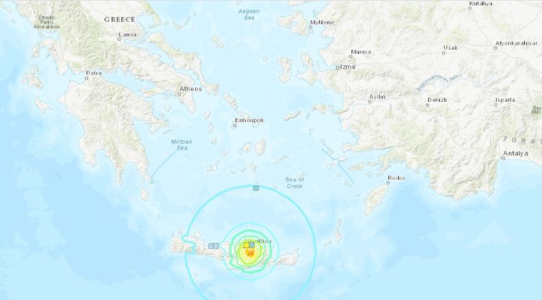 Gempa Bumi Bermagnitudo 6,5 Guncang Yunani 