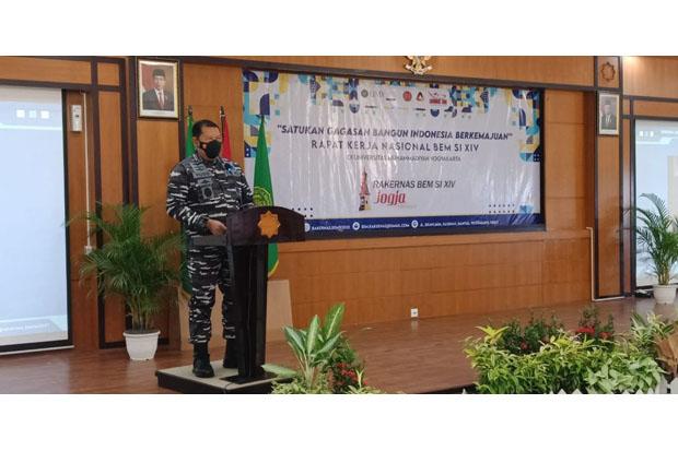 Rakernas BEM SI di UMY, KSAL Minta Mahasiswa Tangguh Hadapi Perkembangan Zaman