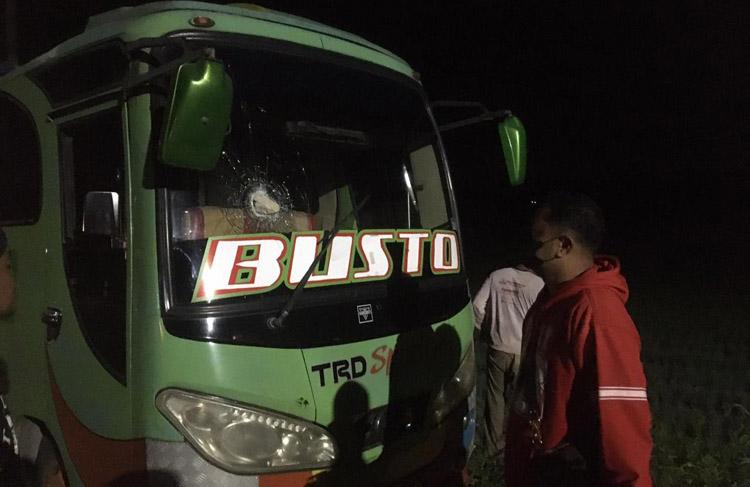 Polres Kulonprogo Buru Pelaku Pelemparan Batu di Jalan Jogja-Wates