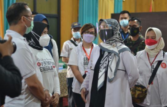 Tinjau Vaksinasi Gotong Royong, Wagub Lampung: Kita Masih Jauh dari Target