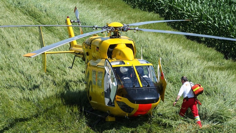Ambulans Udara Kecelakaan, 4 Orang Tewas termasuk 2 Pilot