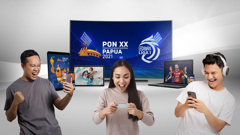 MNC Vision & MNC Play Kian Seru, Nonton PON XX Papua 2021 & BRI Liga 1 Kapanpun & di Manapun!